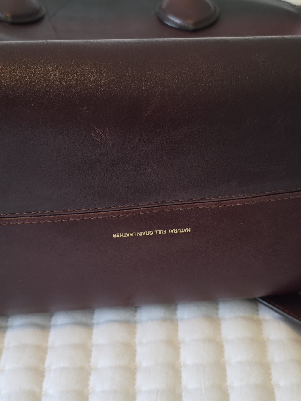 Coach Empire Carryall 40 Merlot - Picture 8 of 14